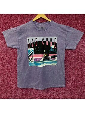 Ice Cube It Was A Good Day Lavender Graphic T-Shirt Large